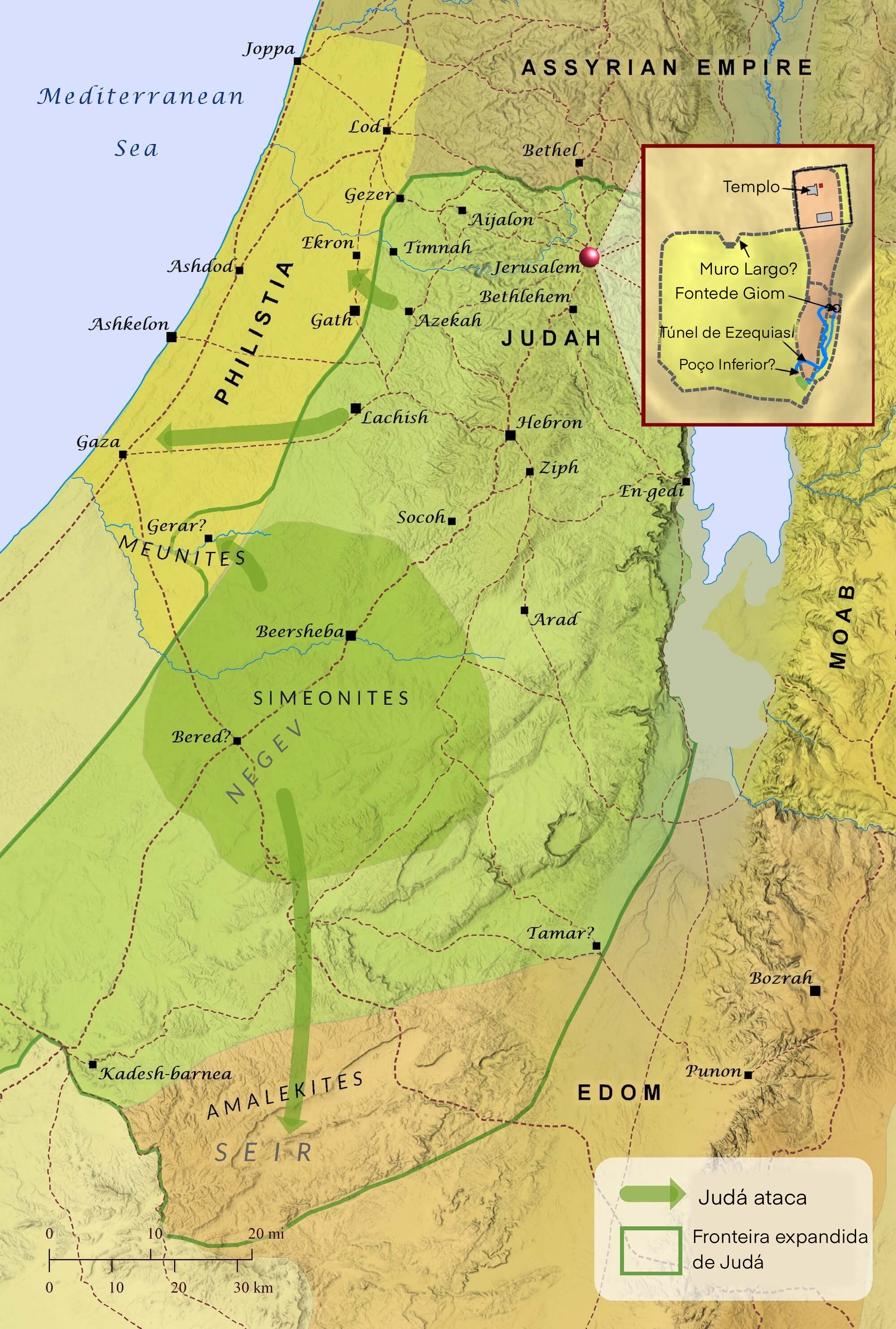 Ezequias Se Prepara para Revolta